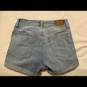 Aeropostále ripped denim shorts